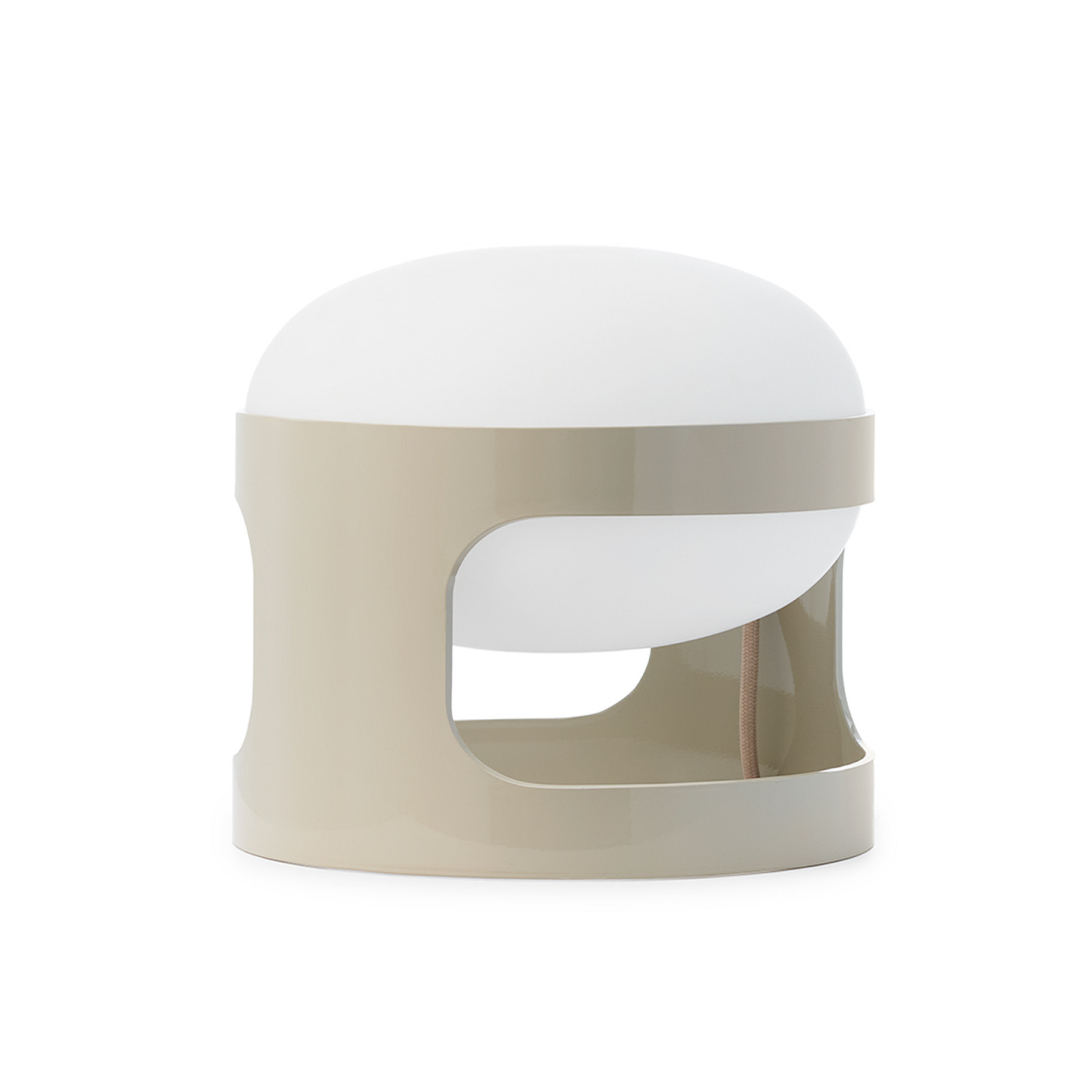 KD28 Tischleuchte, grau, Höhe 23 cm - Kartell
