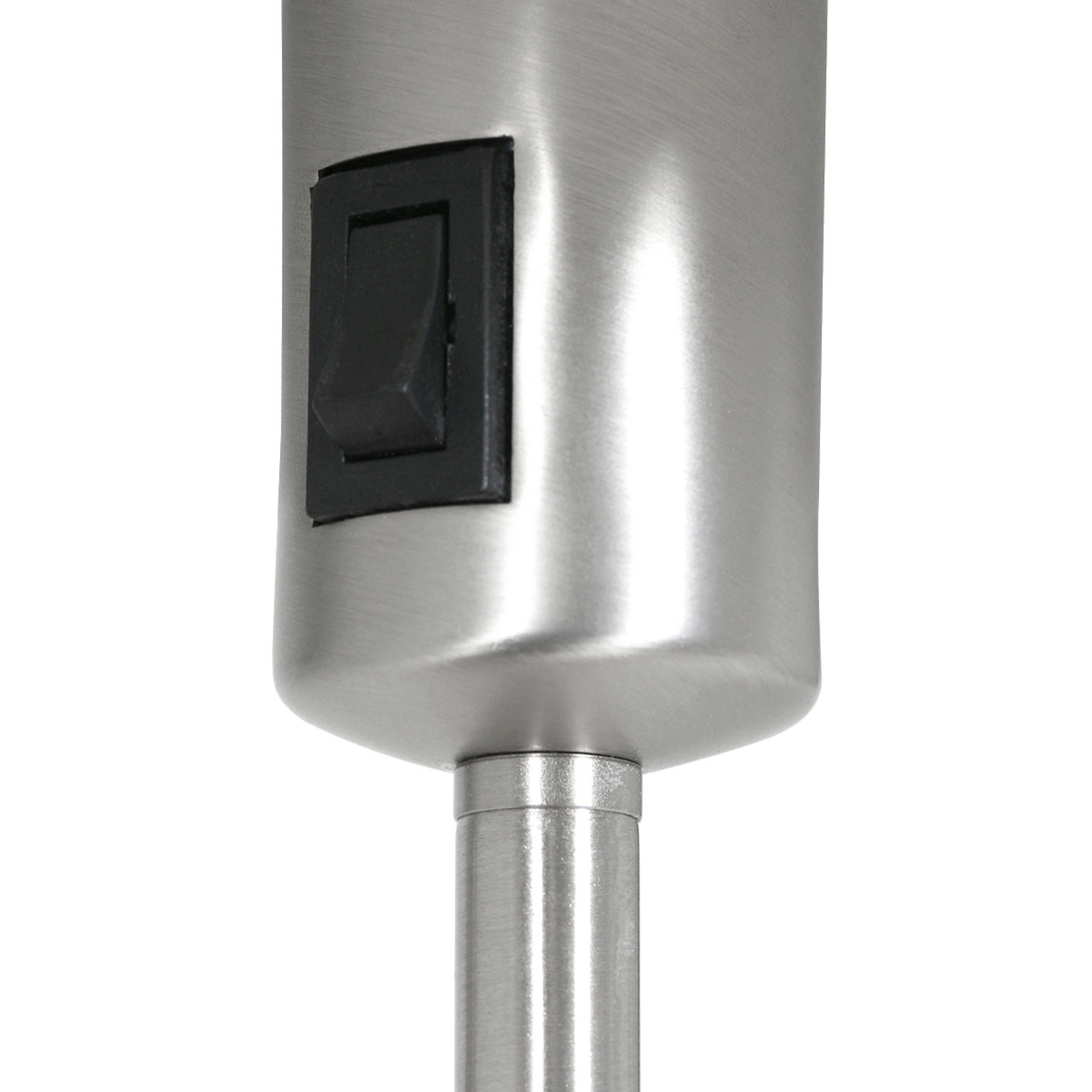 Tafellamp Noor, staal/linnen (kleur: modder), hoogte 50 cm, E27