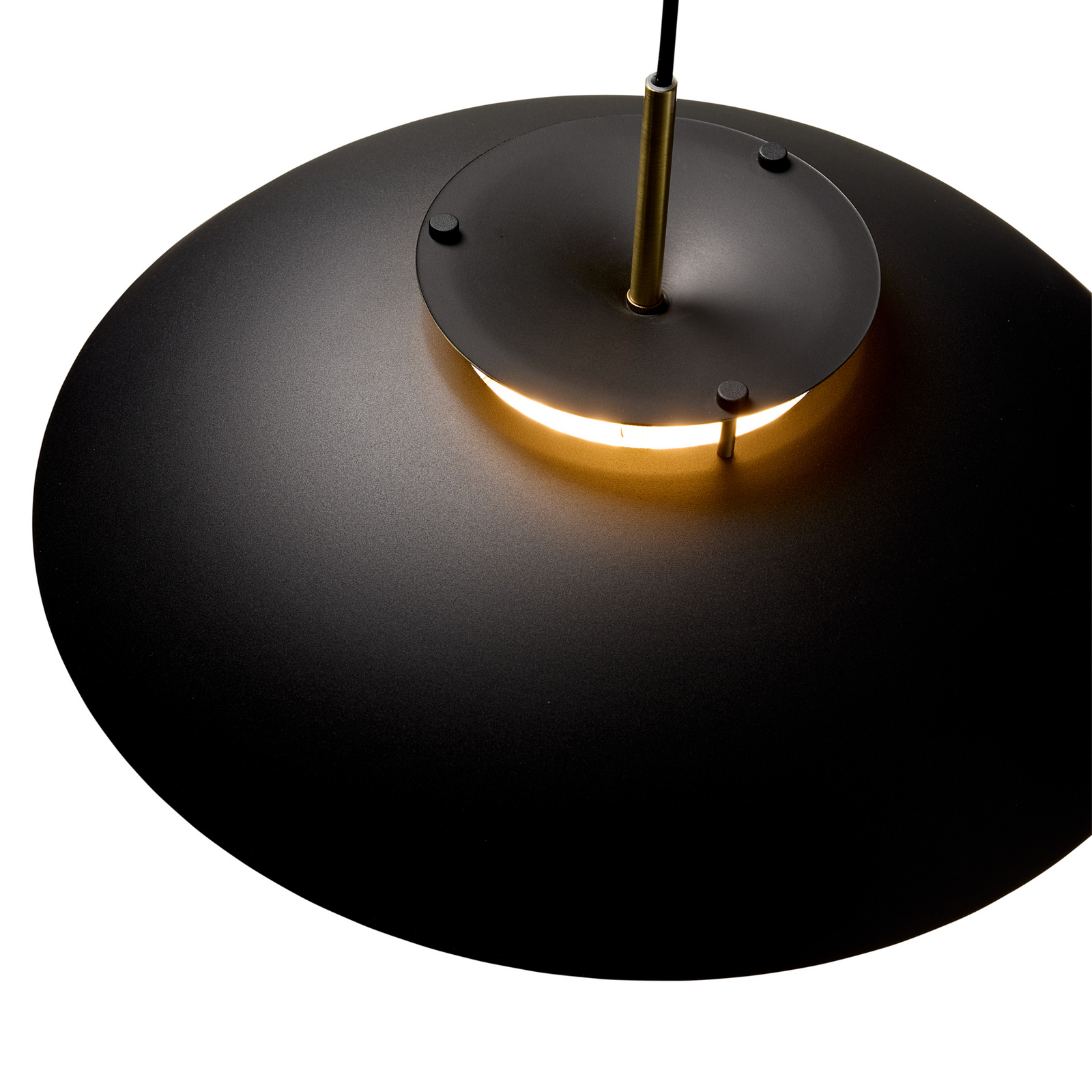 Suspension STEPP, noir, Ø 46 cm, métal - Halo Design Suspension STEPP, noir, Ø 46 cm, métal - Halo Design