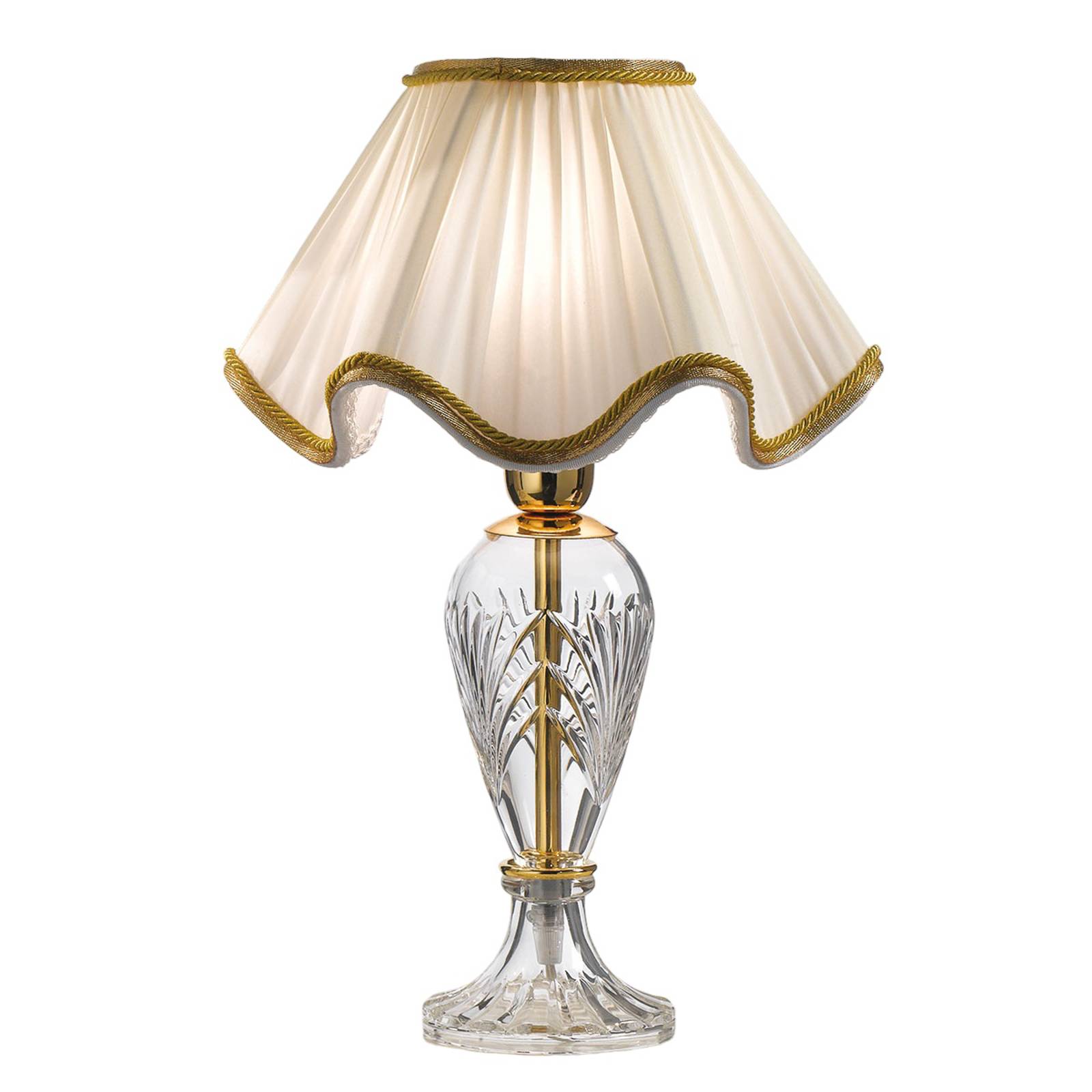 Cremasco Lampe à poser merveilleuse Belle Époque 48 cm