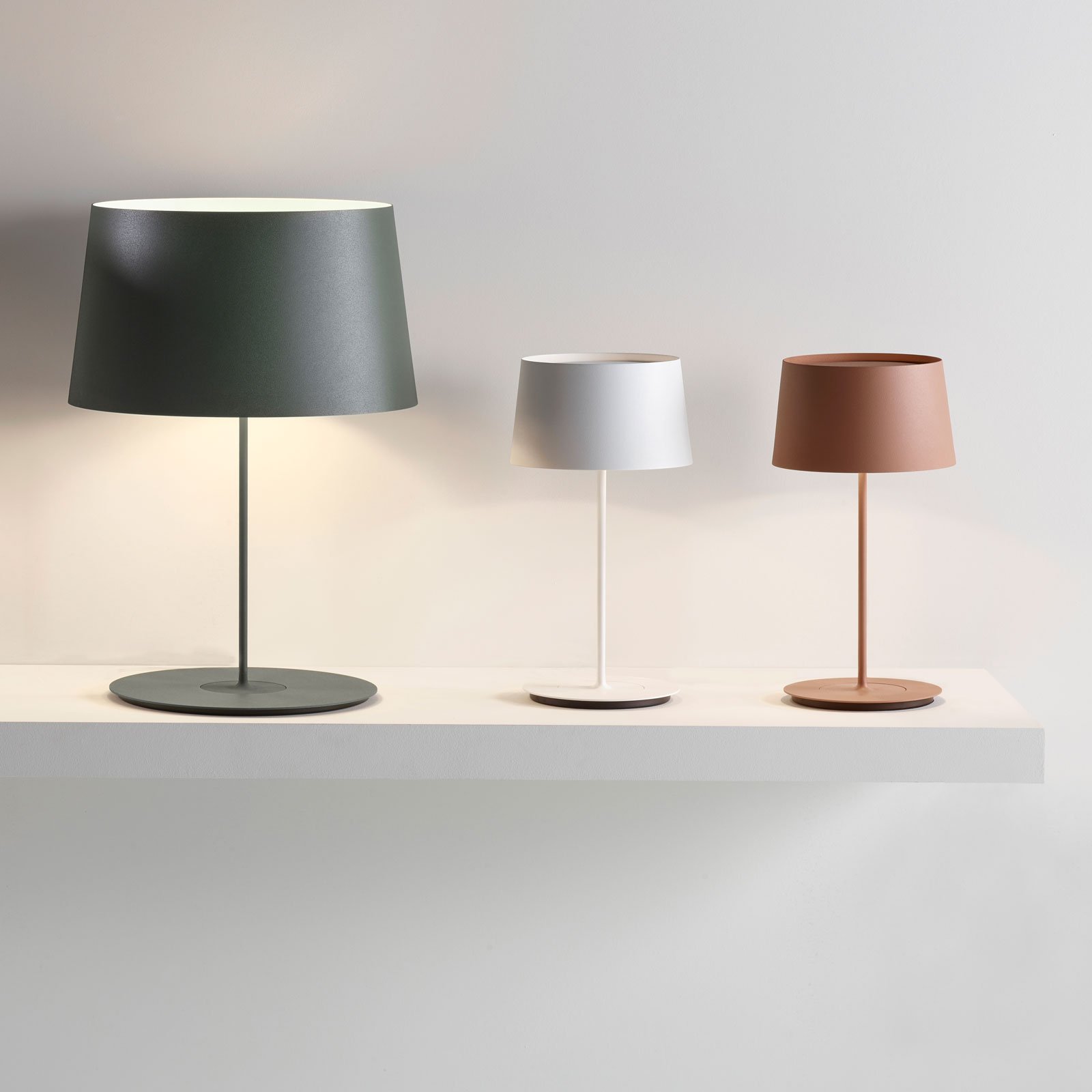 Warm 4896 Tischleuchte, Ø 22 cm, weiß - Vibia Warm 4896 Tischleuchte, Ø 22 cm, weiß - Vibia