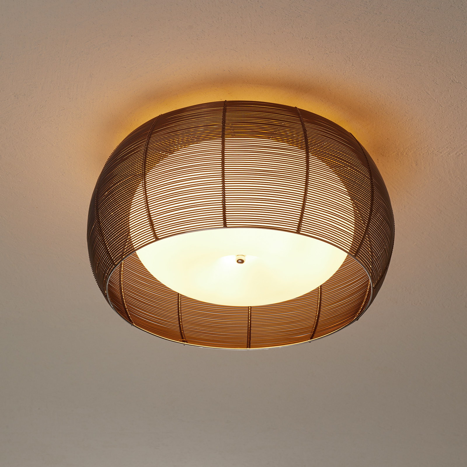Taklampe Relax i bronse | Lampegiganten.no Hengelampe Relax, 1 lyskilde, 40 cm bronse | Lampegiganten.no