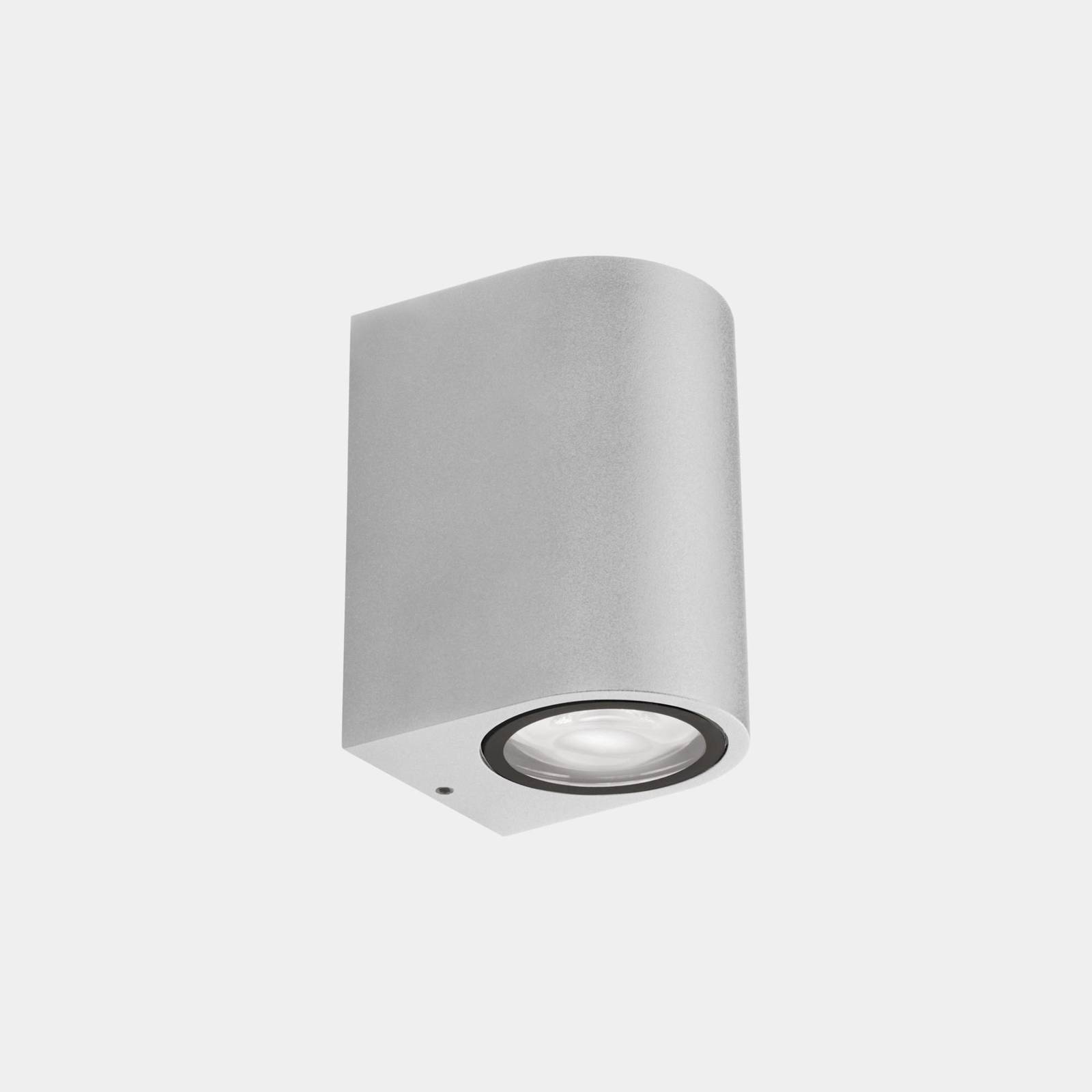 LEDS-C4 LED-utomhusvägglampa Bob Single vit bredd 7 cm aluminium