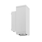 LED-Außenwandlampe ShoreLine Pro Square up/down, weiß