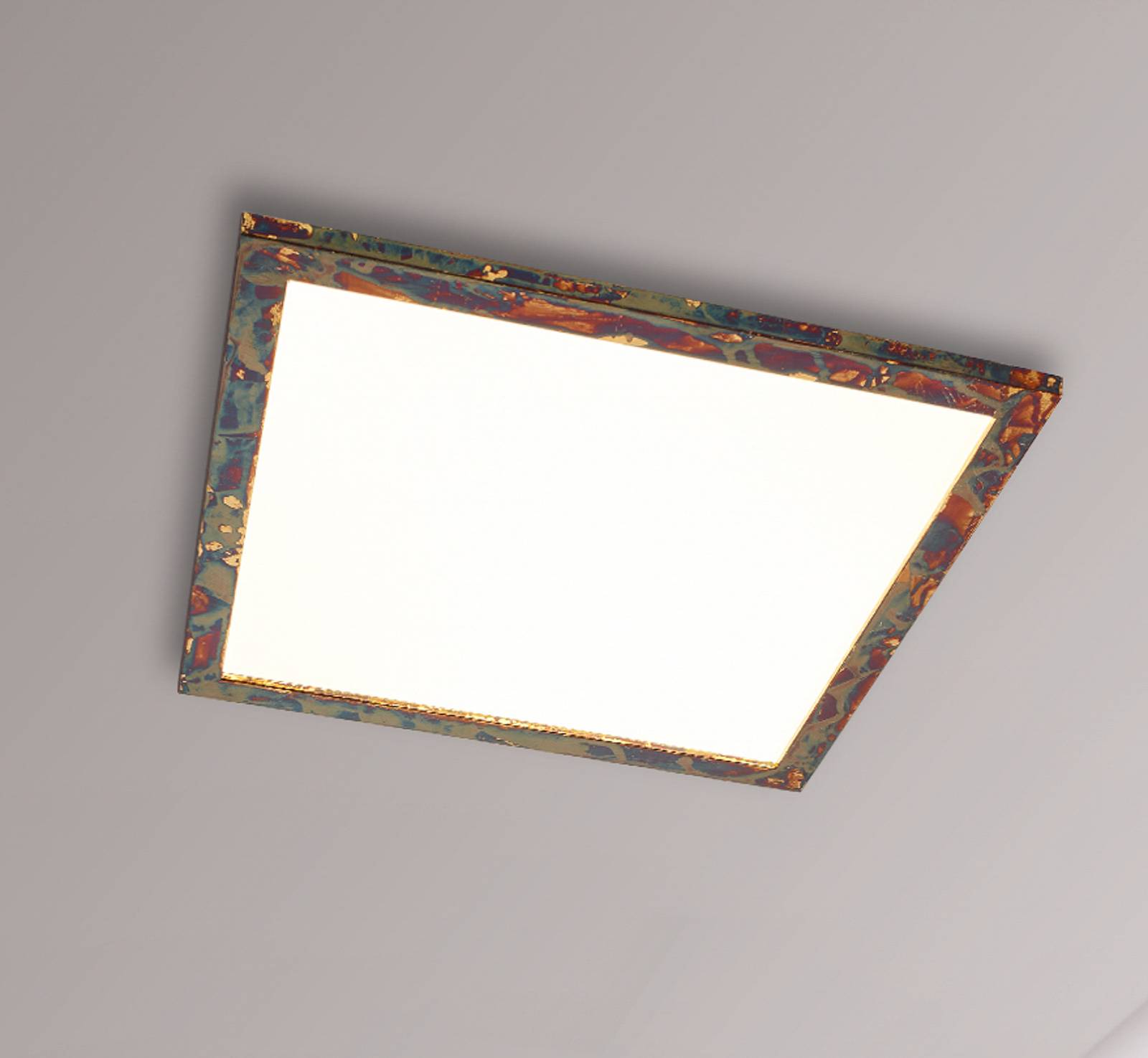 Quitani Aurinor LED-panel guldfärgad 68 cm