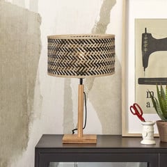 GOOD & MOJO Java postolje stolne lampe prirodno/crno
