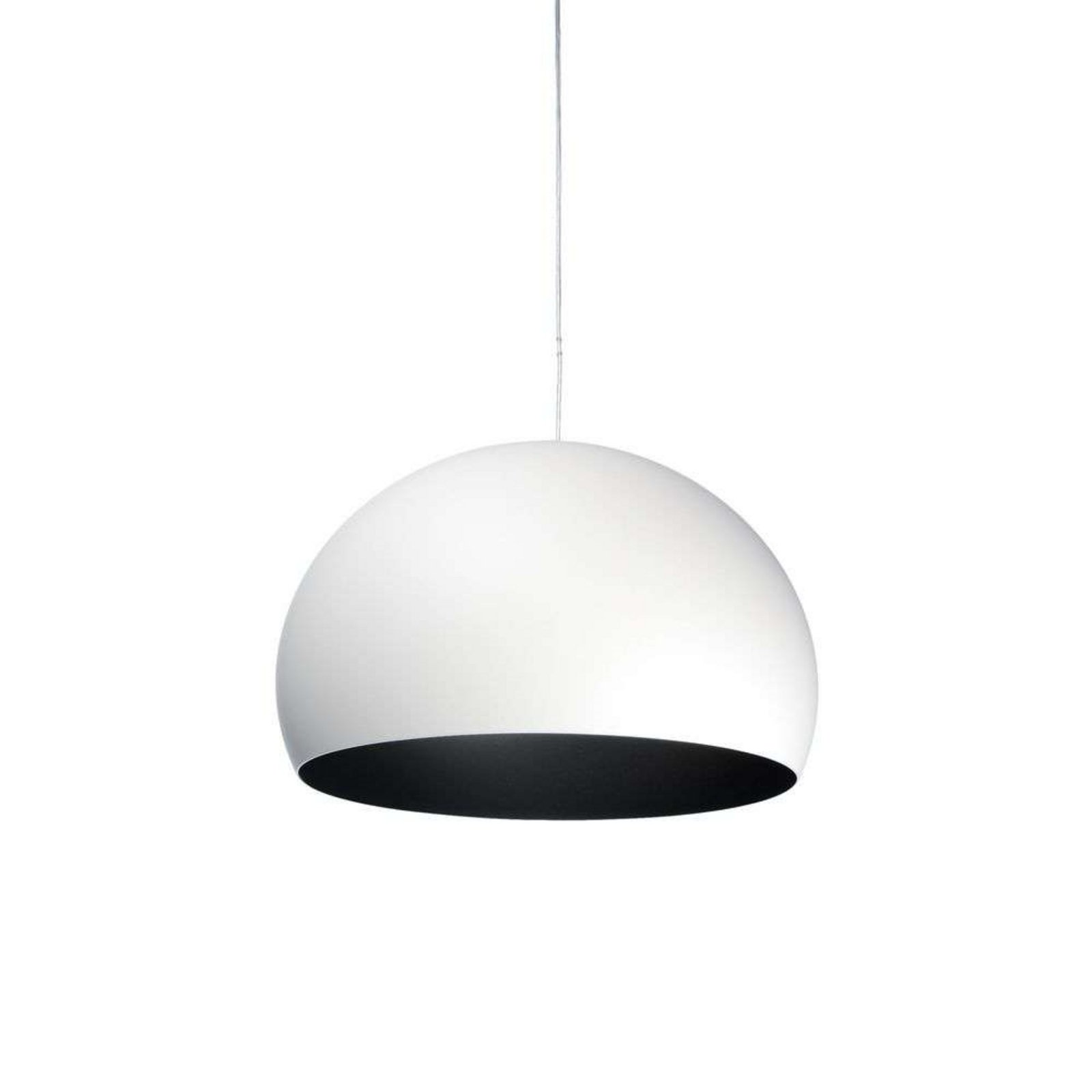 FL/Y Lustră Pendul White/Black - Kartell