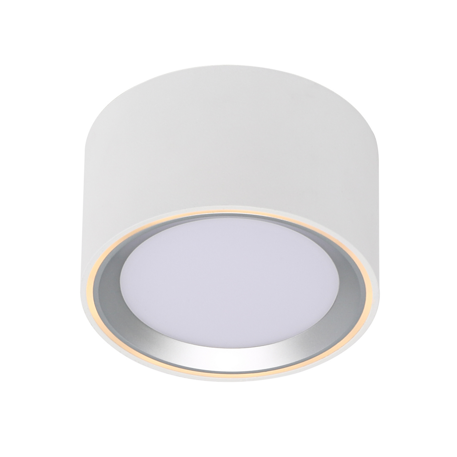 LED-Downlight Fallon 3-step-dim, weiß/stahl
