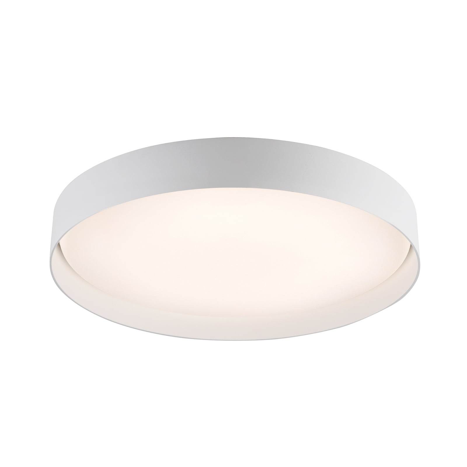 LED lubinis šviestuvas „TAVOLI“, baltas, skersmuo 49 cm, metalas, CCT,