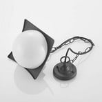 Elinda Vonkajšie Závěsná Lampa Dark Grey - Lindby
