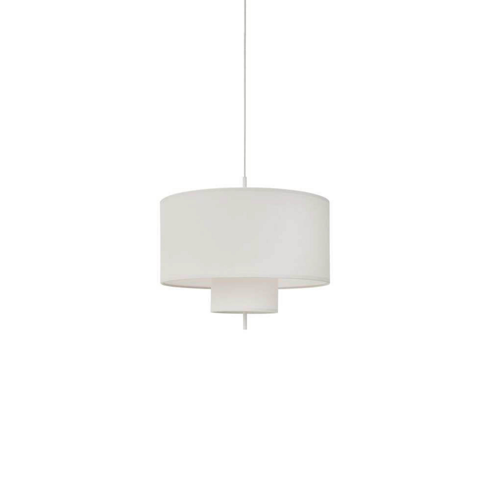 NEW WORKS Suspension Margin, Ø 70 cm, blanc, E27