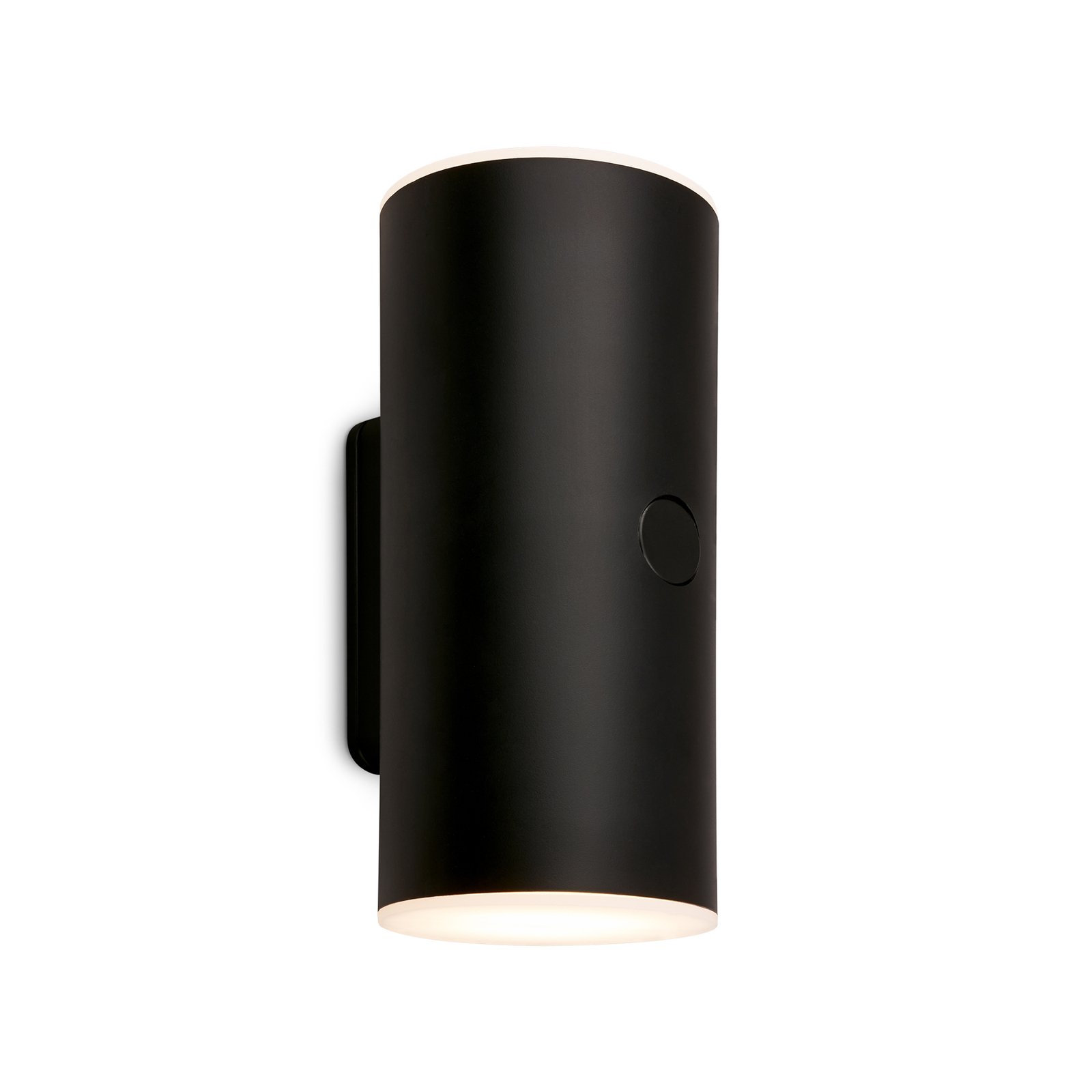 LED-Akku-Außenwandlampe 3786015, schwarz Touchdimmer up/down