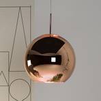 Tom Dixon Copper Round candeeiro de suspensão Ø 45 cm cobre