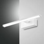 Nala LED wall light, white, width 30 cm