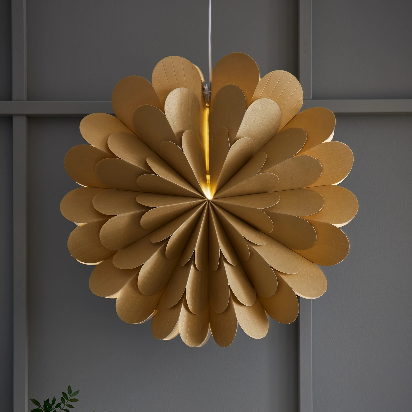 Messingstern Mini In Gold – Schwedisches Design Für Fensterdeko