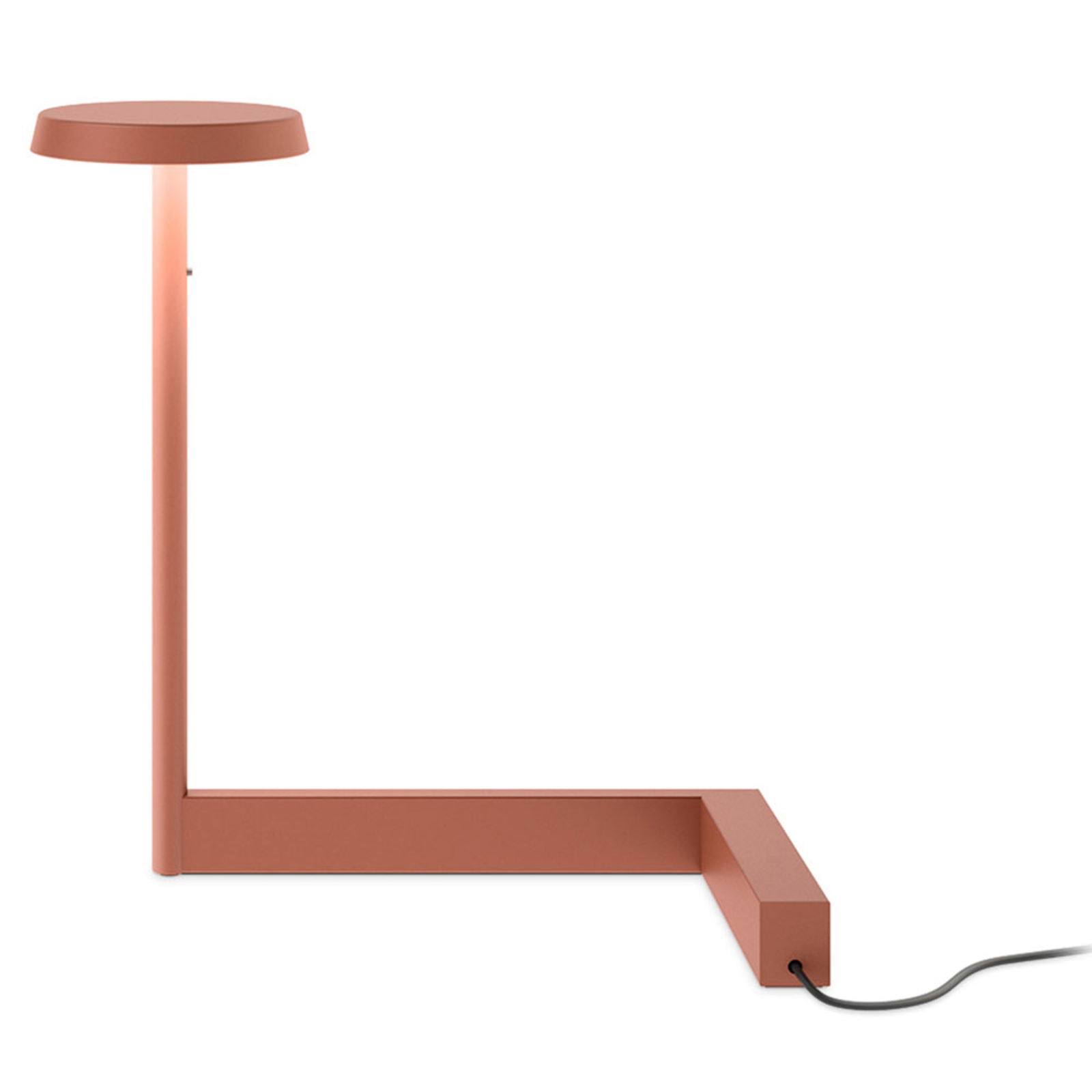 Vibia Flat LED table lamp in metal, dimmable