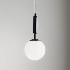 Lámpara colgante Nalo, 1 luz, negro