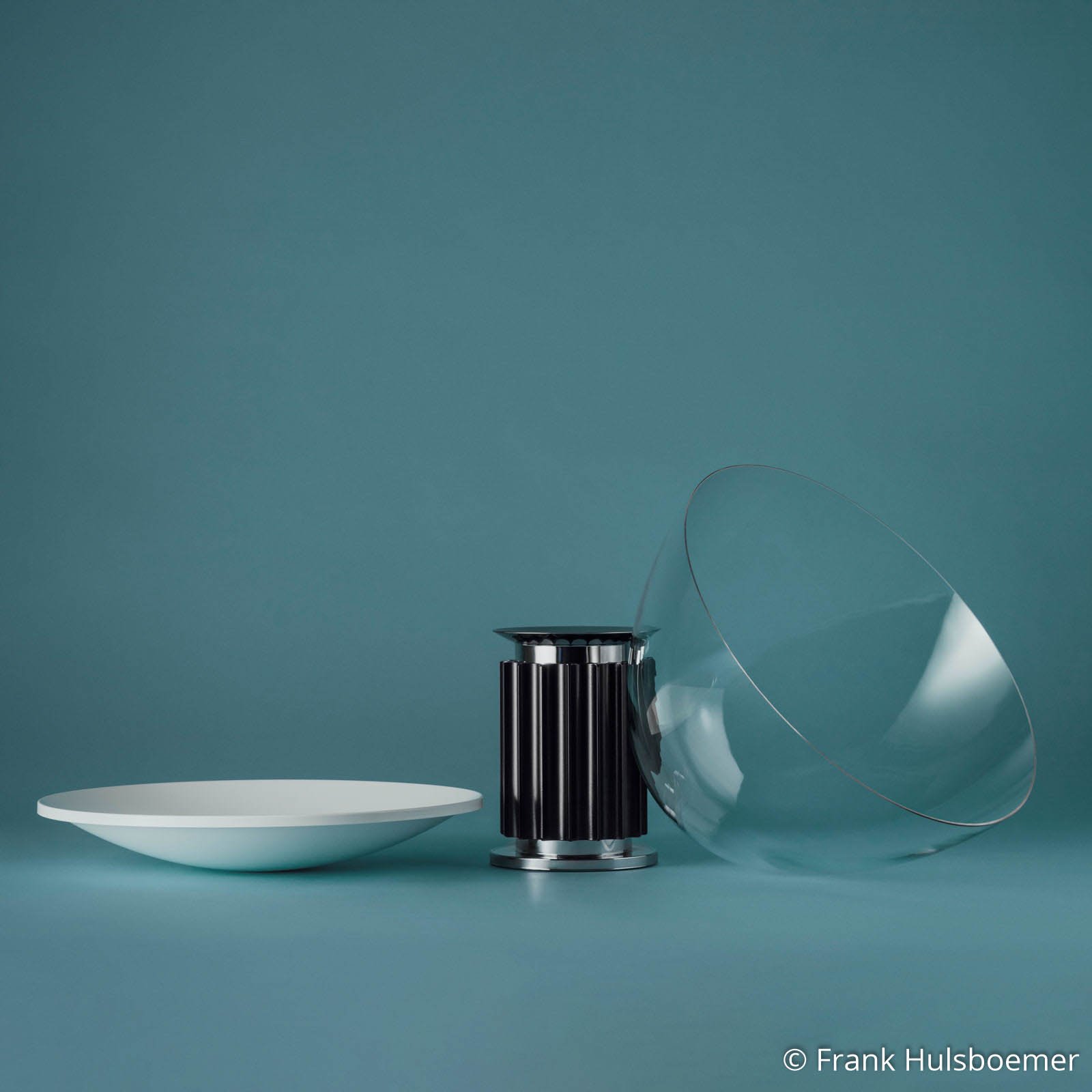 FLOS Taccia small - lampada LED da tavolo, nero
