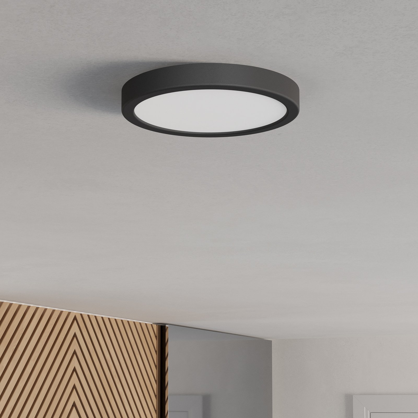 Lestenec Edale, 6x senčilo iz tkanine, kapučino, ovalno