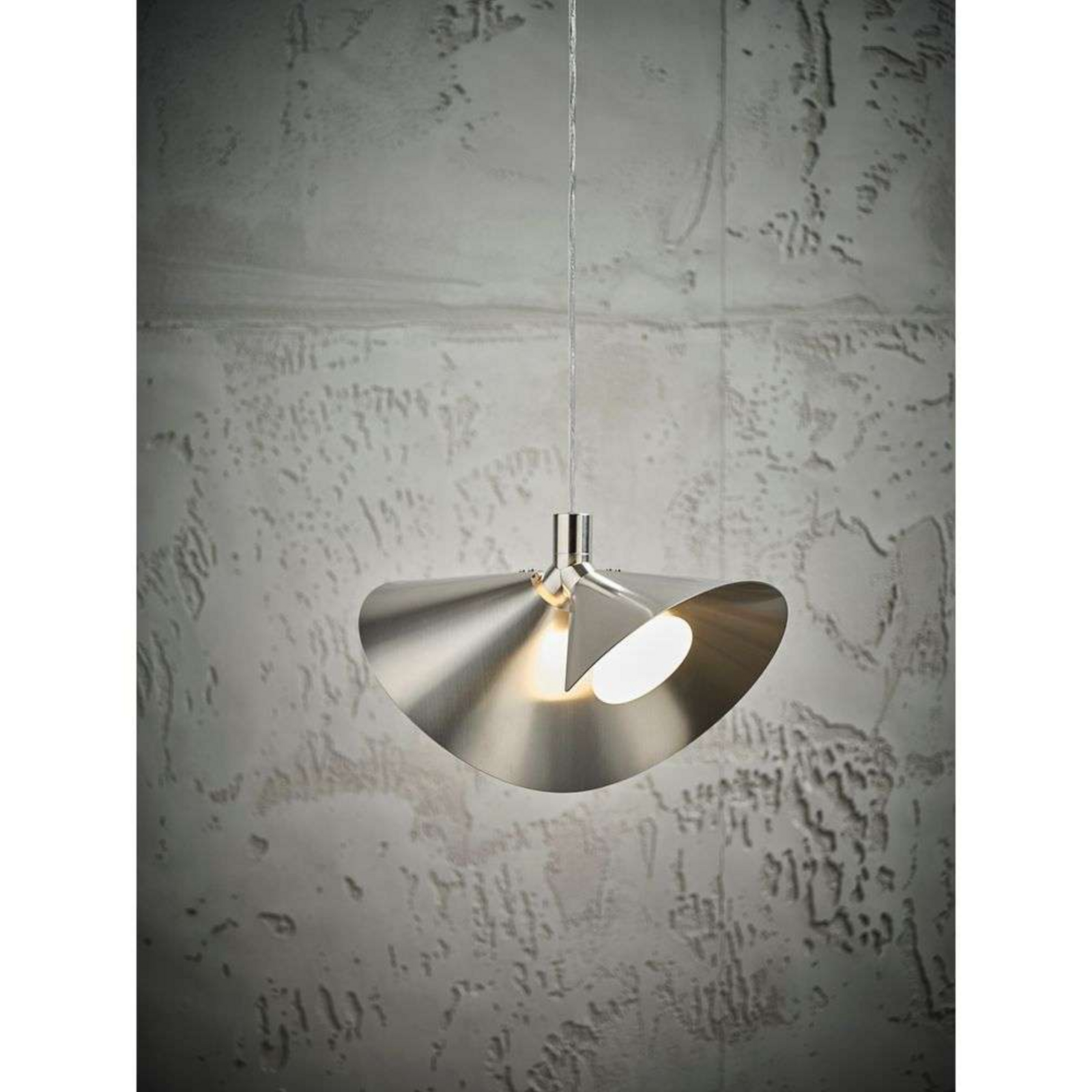 Peel Závěsná Lampa Brushed Stainless Steel - Frandsen