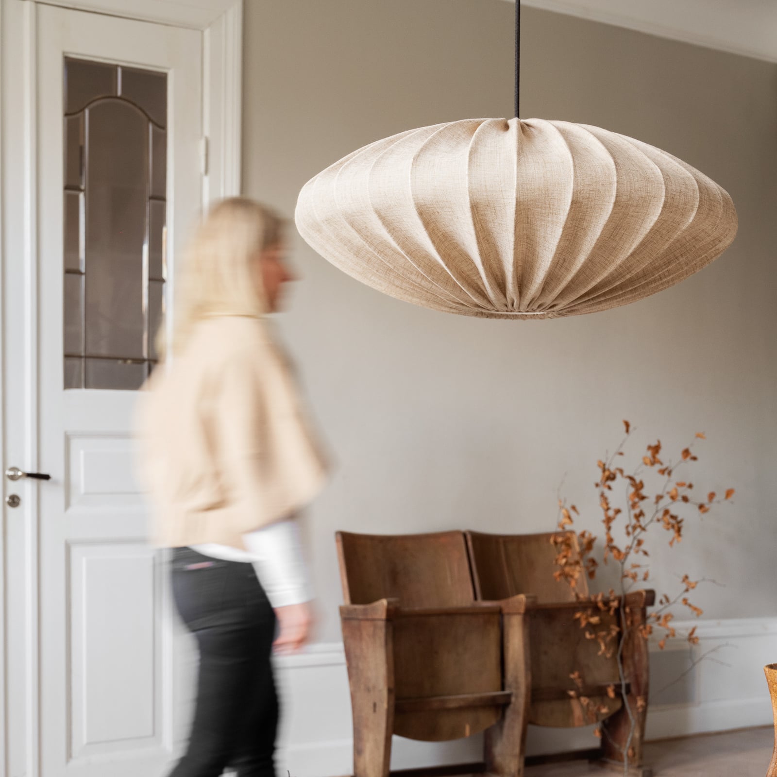 Ellipse 65 Schirm Linen Sand - Watt & Veke