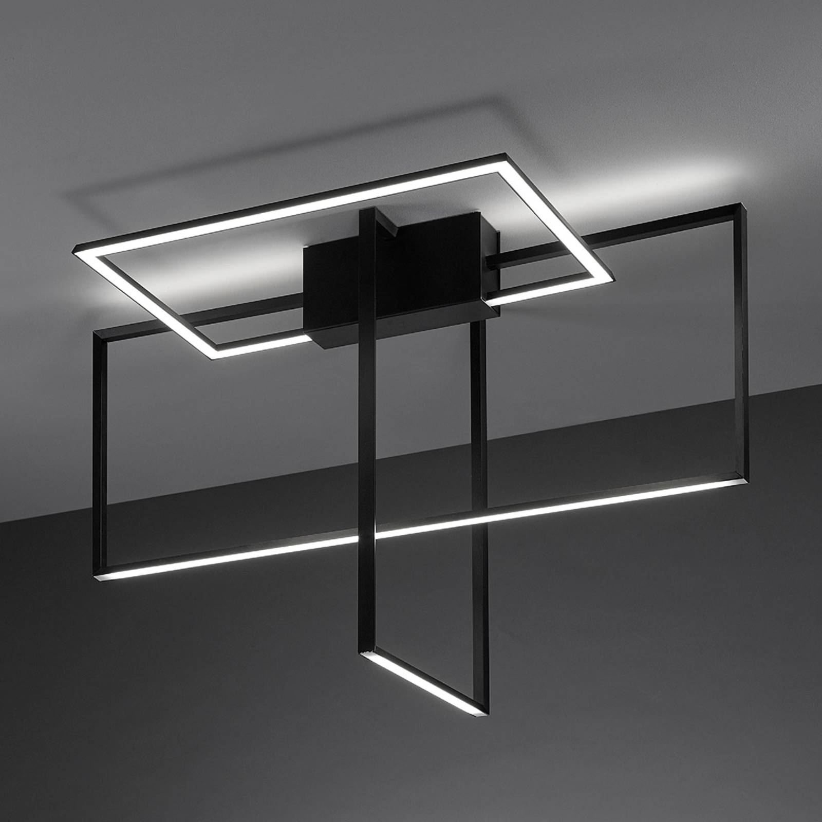 URBAN by Sforzin Plafonnier LED Area en noir