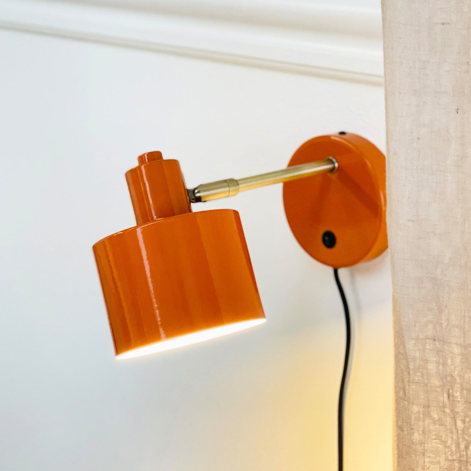 Applique Ocean, arancione/ottone, metallo - DybergLarsen