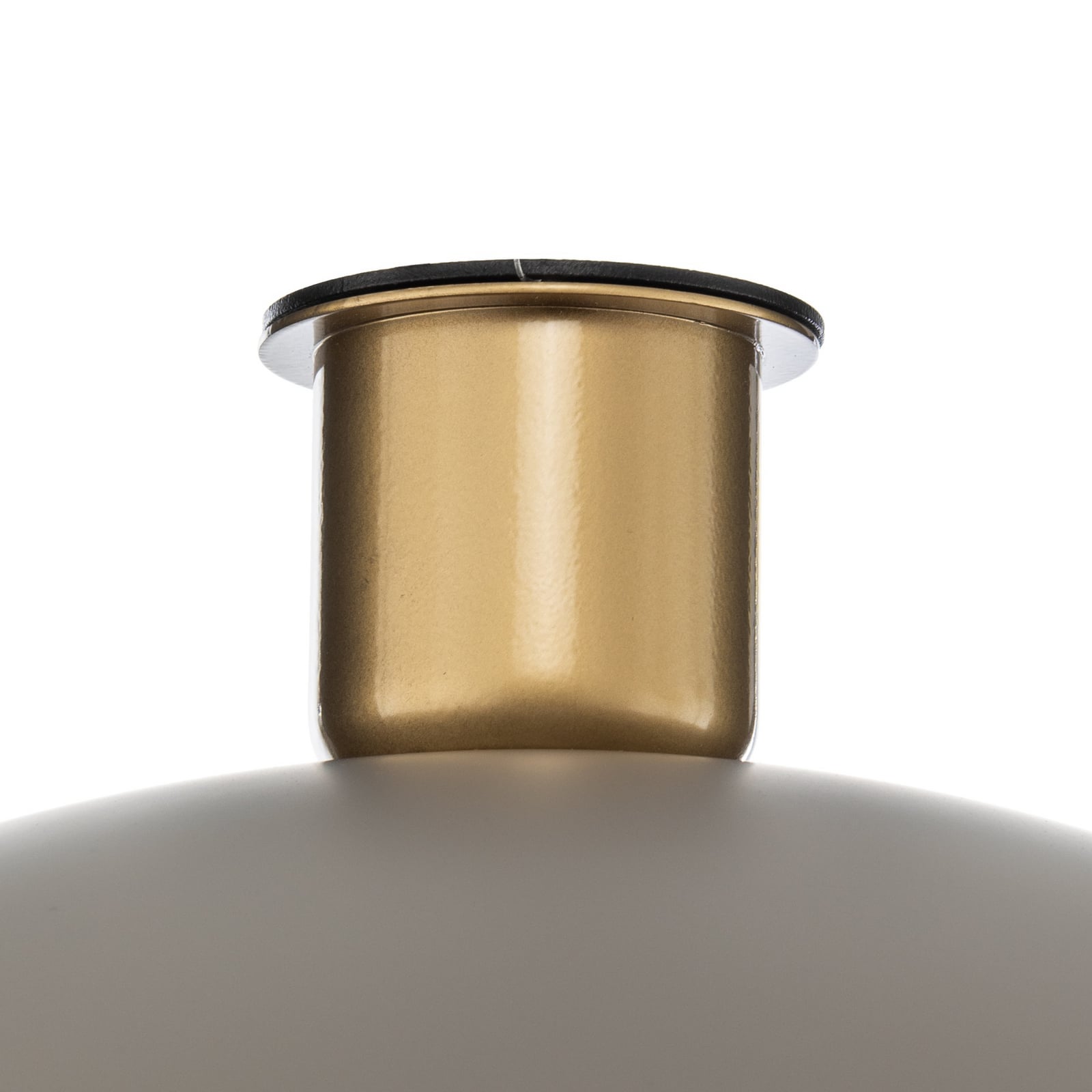 Deckenleuchte Sfera, Ø 50cm, taupe/gold, Metall, E27