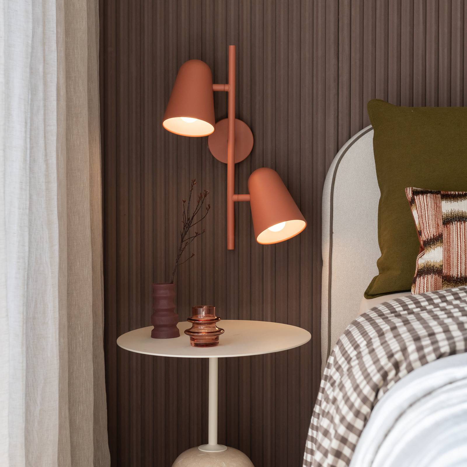 IT´S ABOUT ROMI IT'S ABOUT ROMI wandlamp Salamanca, terra, hoogte 43 cm
