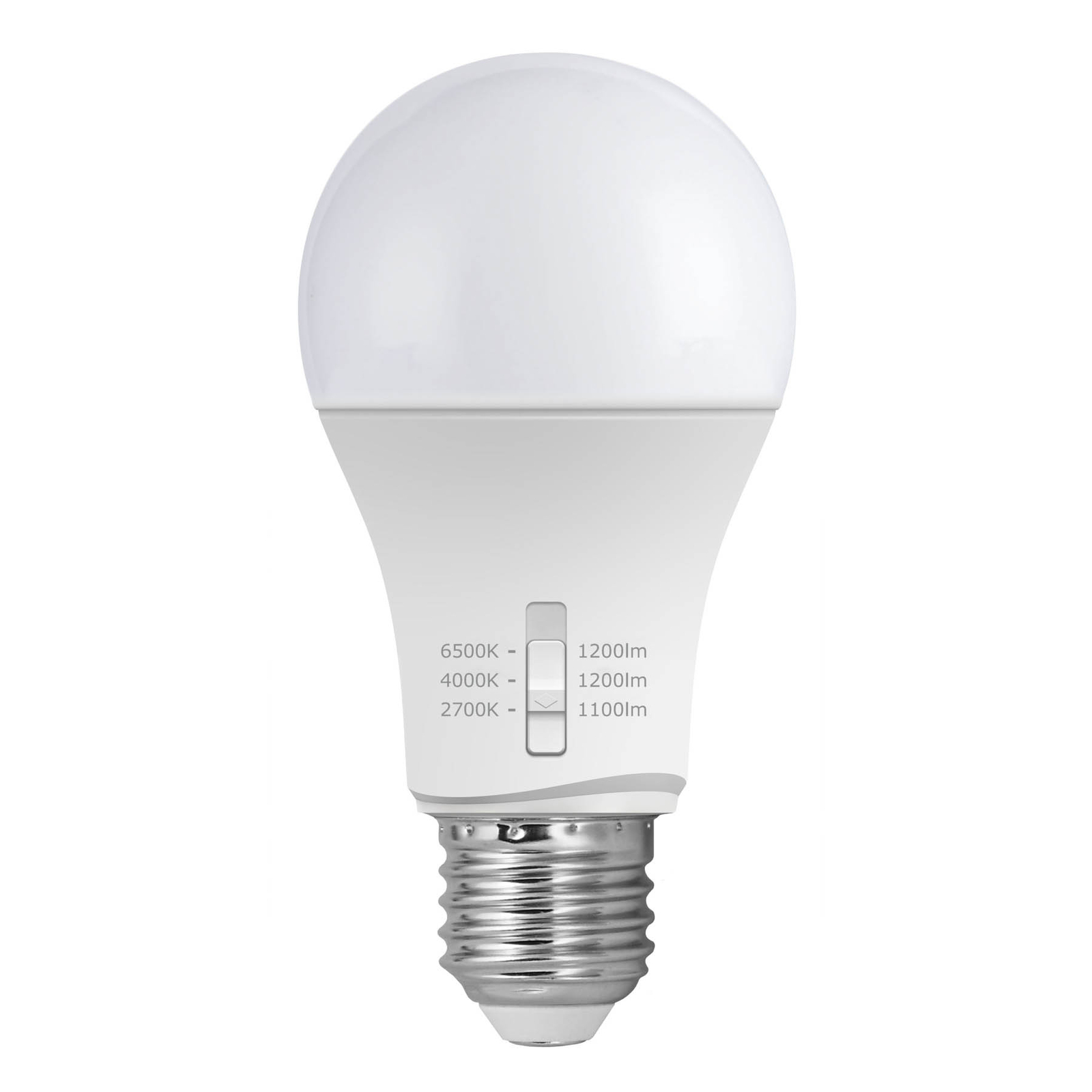 E27 11W LED-Lampe A60 CCT 2.700/4.000/6.500K