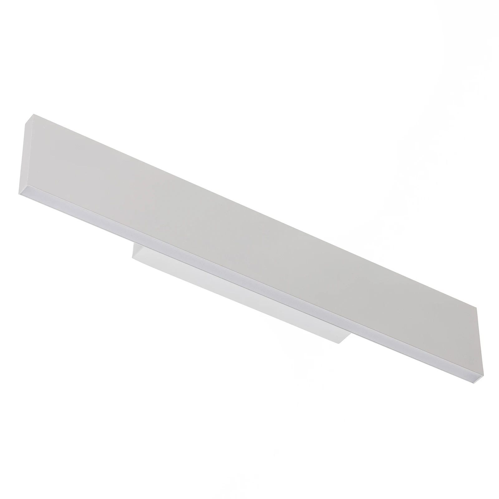 Applique murale LED Concha 47 cm, blanc