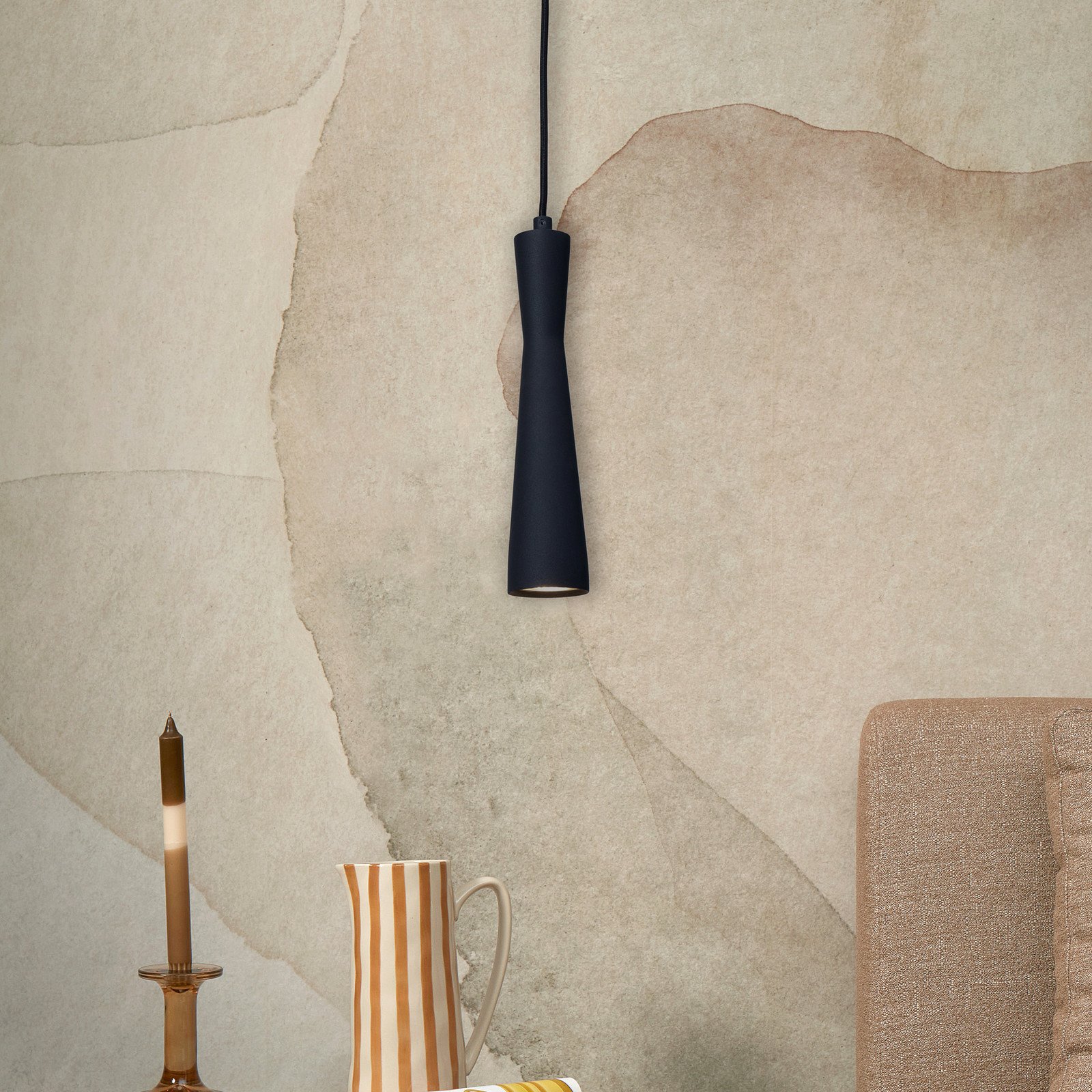 ITS ABOUT ROMI Lampă suspendată Bordeaux negru 1 bec - Bucătărie - modern - Metal