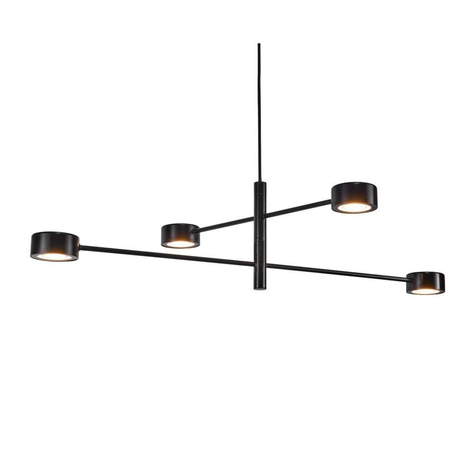 Clyde 4 LED Lustră Pendul Black - Nordlux