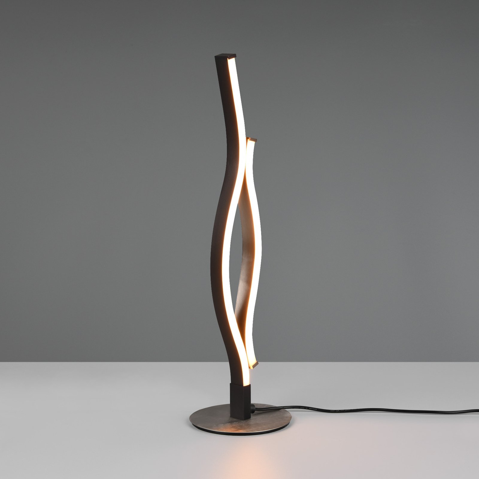 Lampe de table LED Blaze, CCT, variateur à capteur, aluminium