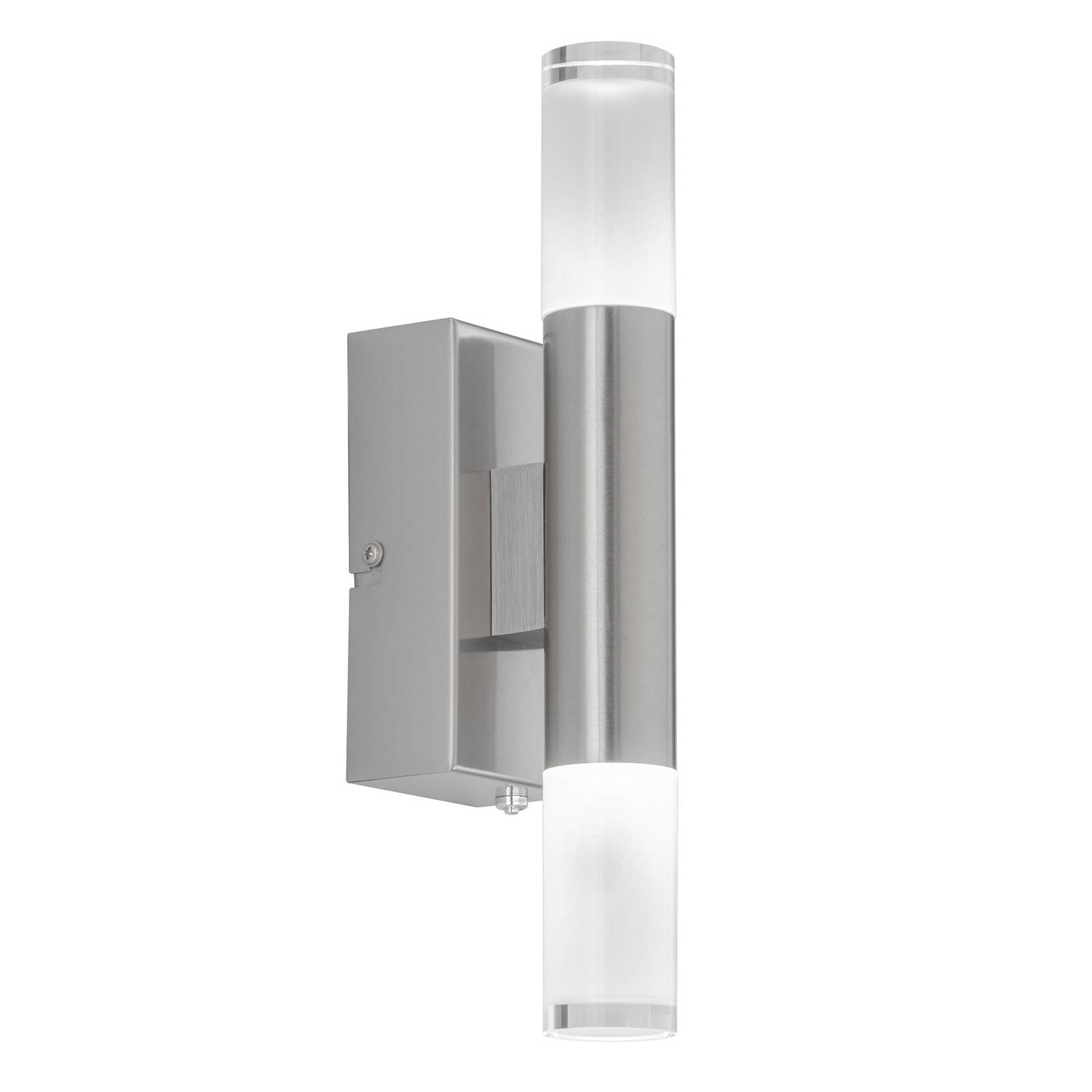 Applique Nyra up/down nickel dimmable CCT