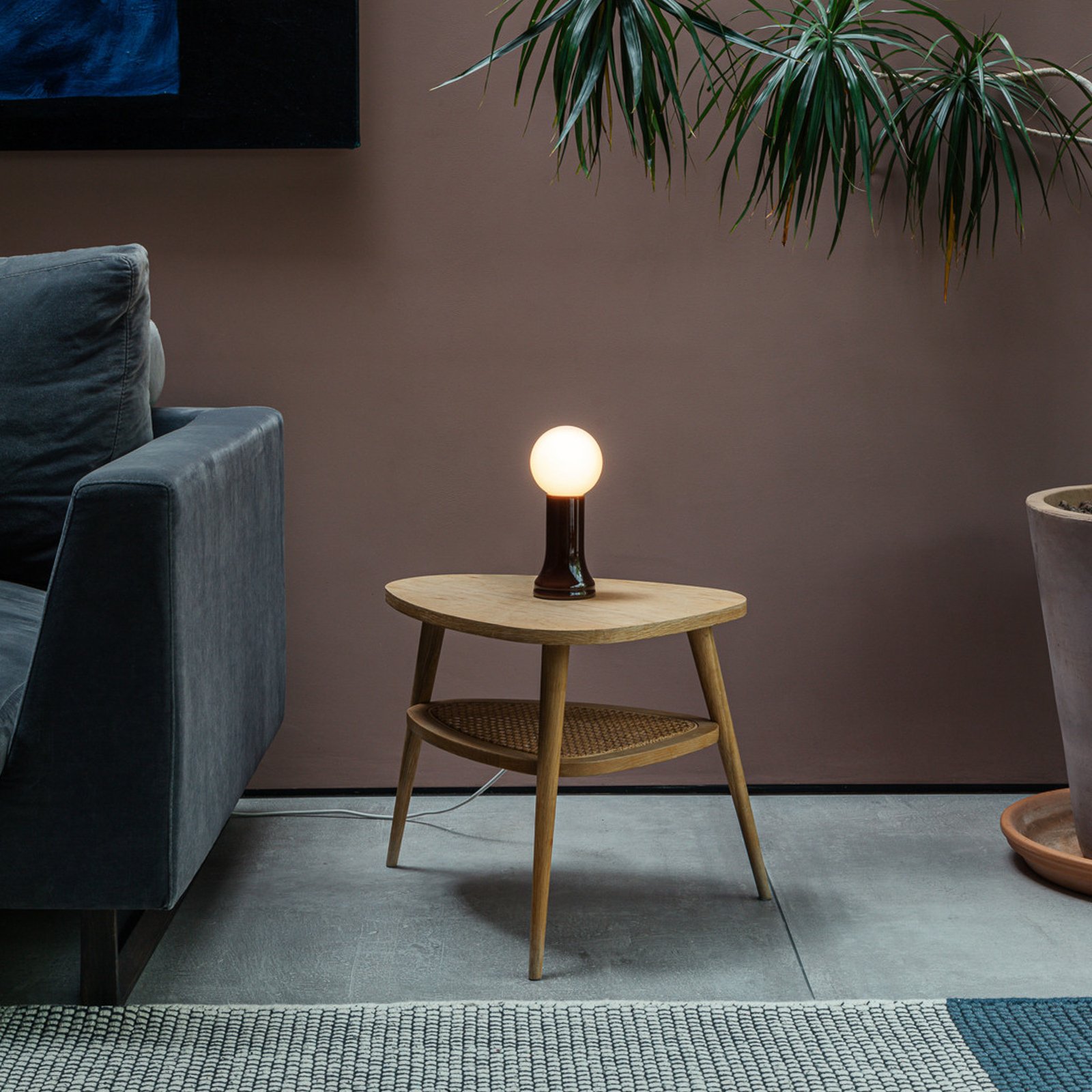 Shore Tischleuchte Amber Brown - Tala