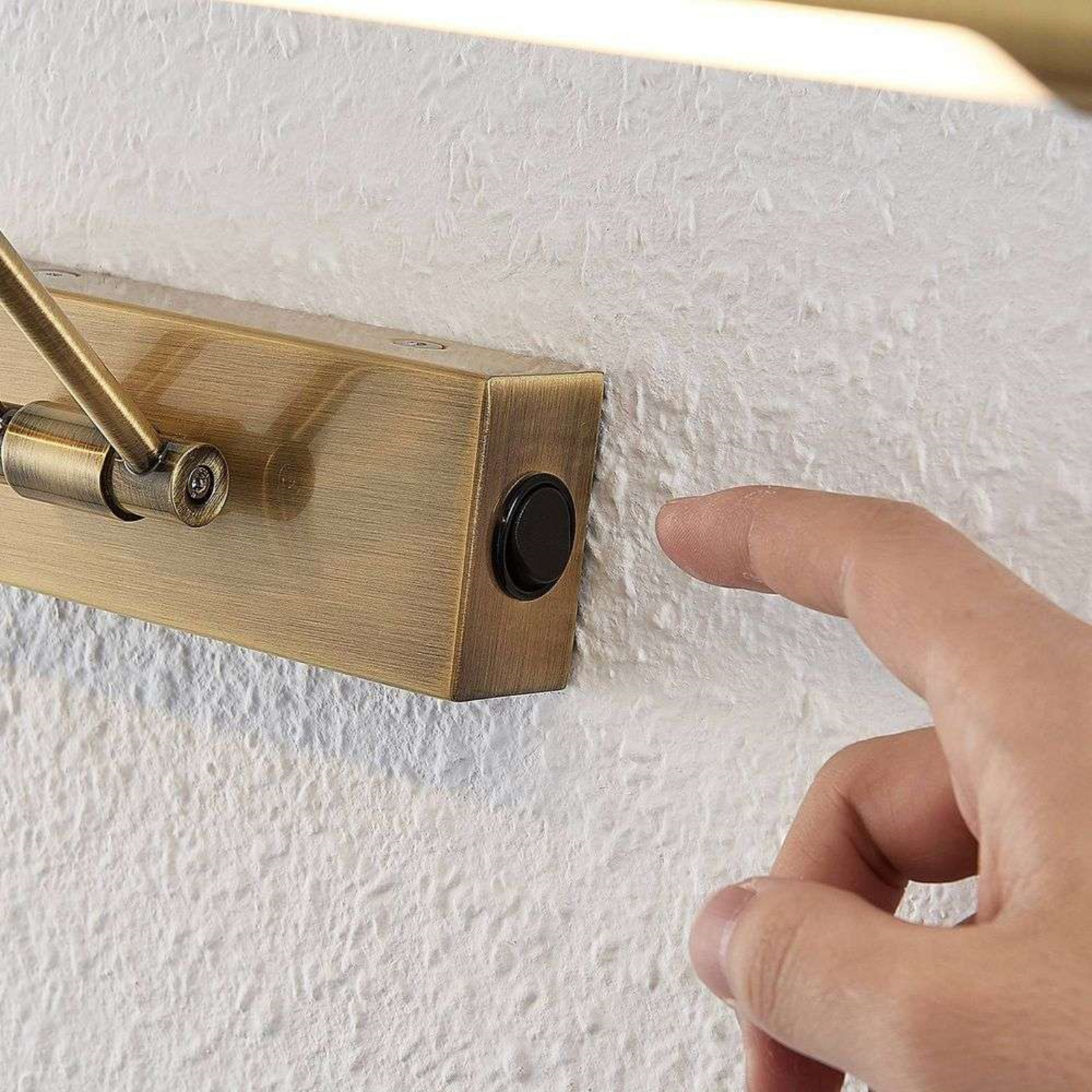 Dimitrij Direct Aplique de Pared Brass - Lucande