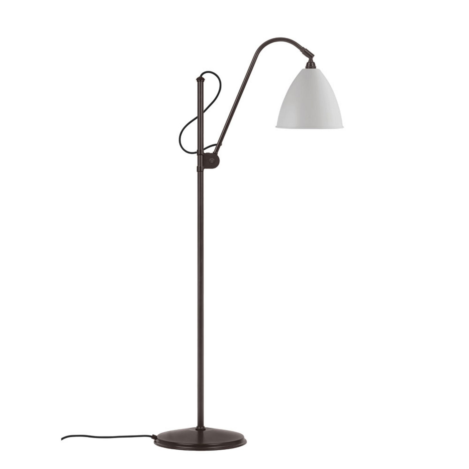 Bestlite BL3 Lampadar Ø21 Black Brass/Classic White - GUBI