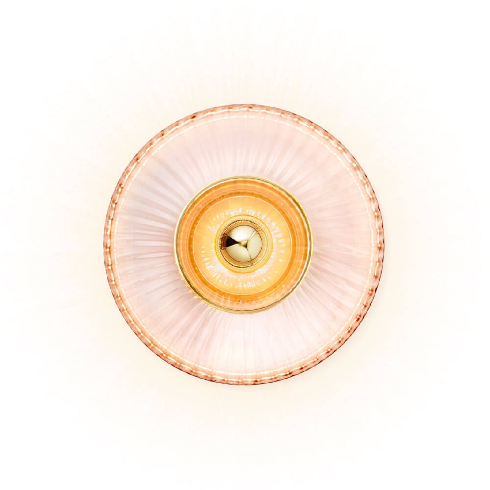 New Wave Optic Væglampe XL Rose/Gold DESIGN BY US - Glas billede