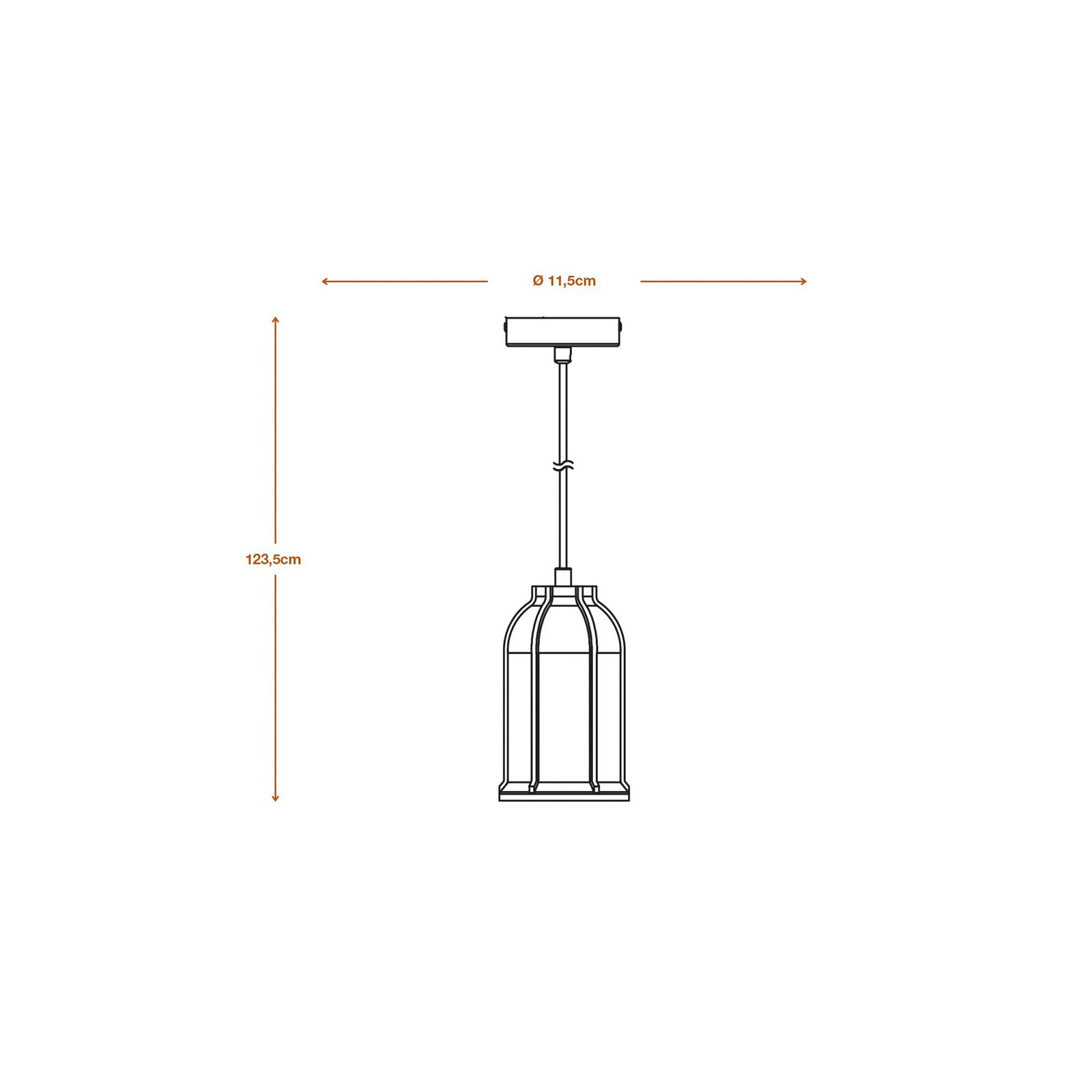 OSRAM Hängelampe CONCRETE SIM, grau, Ø 12 cm, Beton, E27