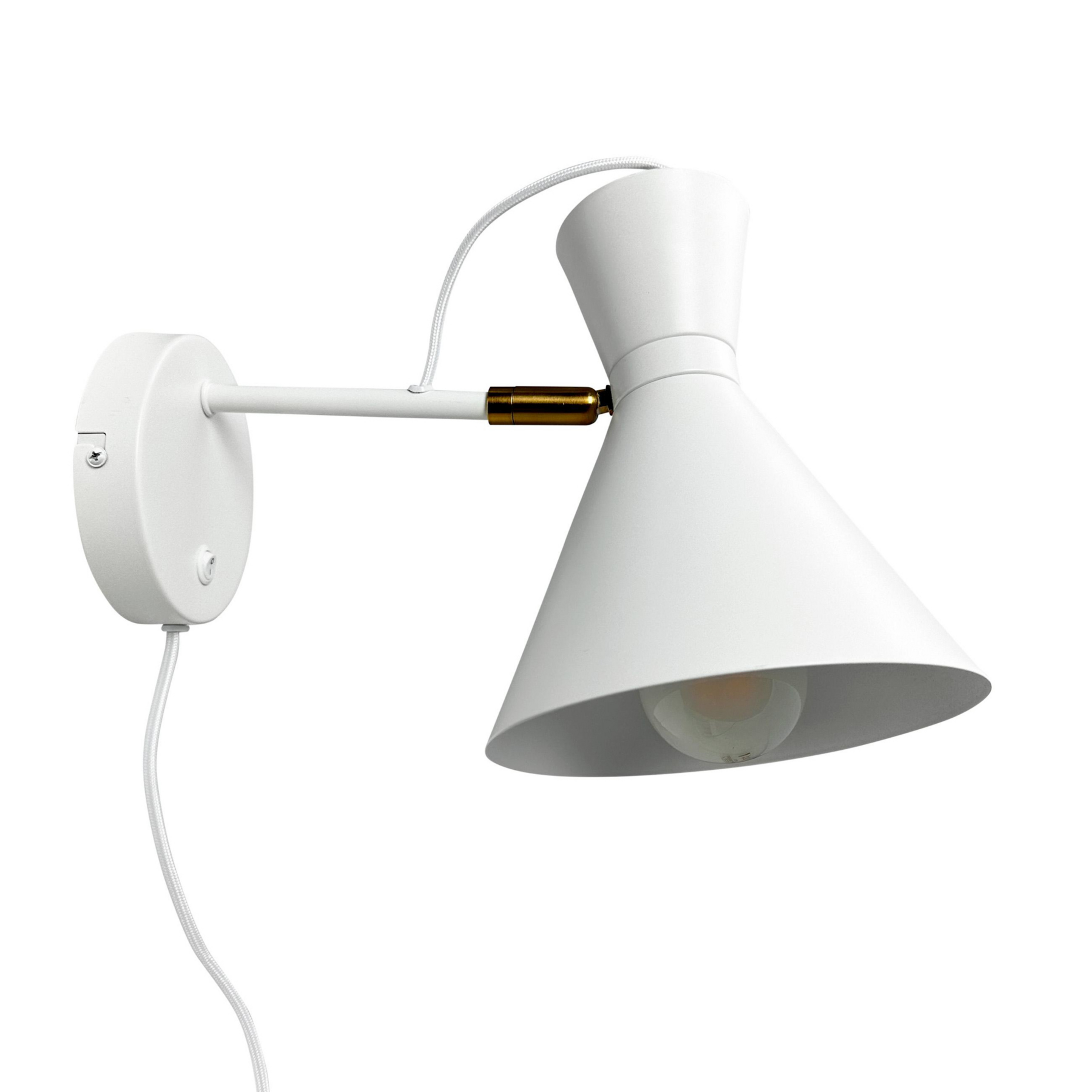 Cindy Wall Lamp Matt White - DybergLarsen
