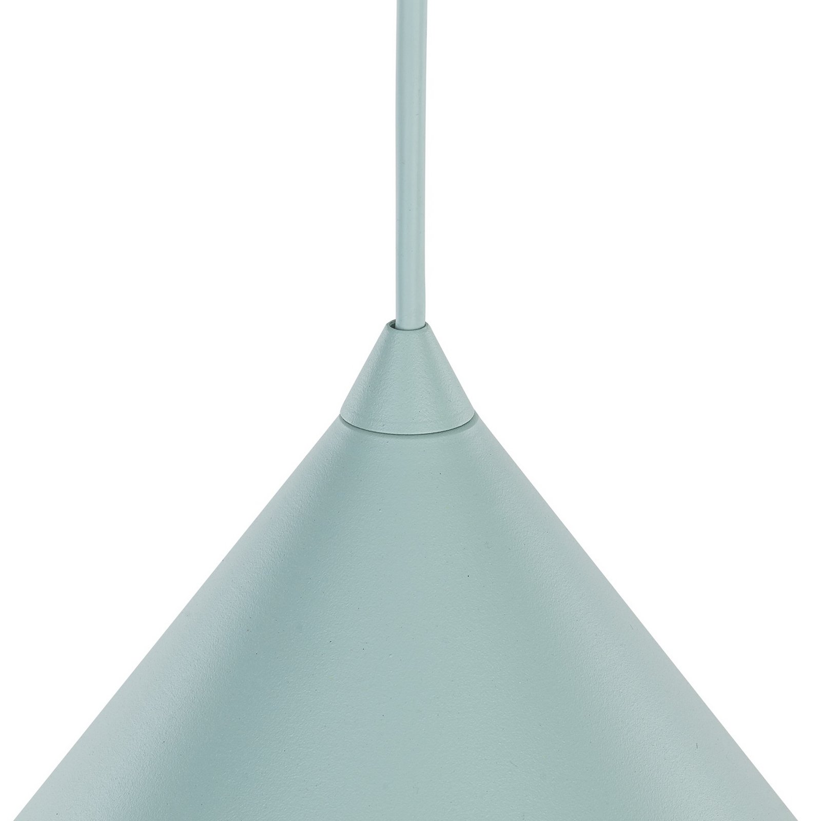 Cono pendant light, 1-bulb, Ø 50 cm, mint, E27