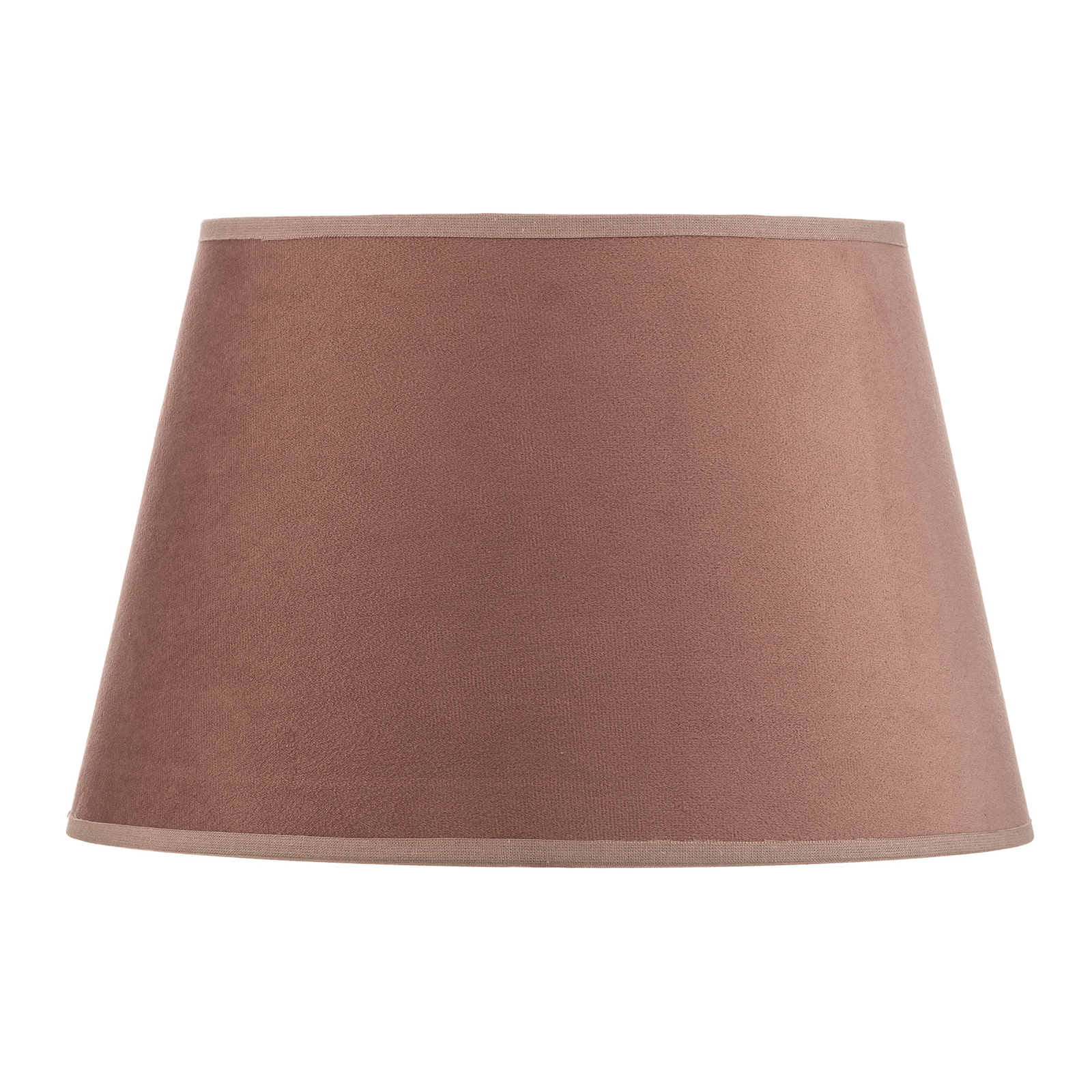 Cone lampshade height 18 cm, pink/gold