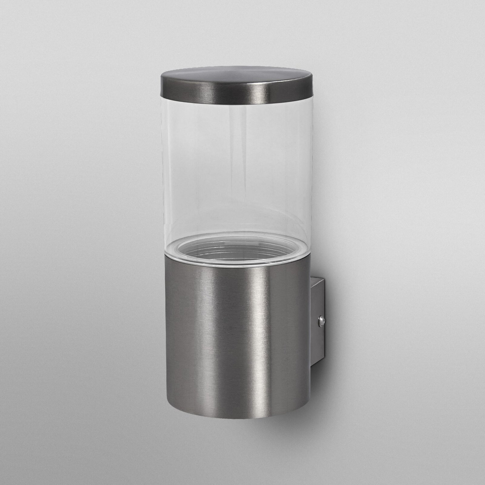OSRAM ENDURA CLASSIC EBRO outdoor wall light, stainless steel, IP44