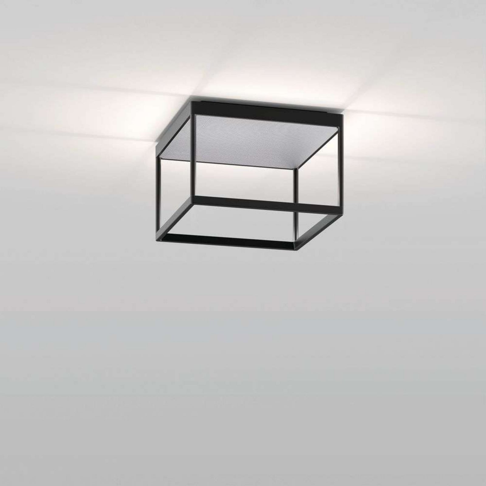 Reflex 2 LED-loftlampe, sort/sølv Serien Lighting - Stue - Aluminium