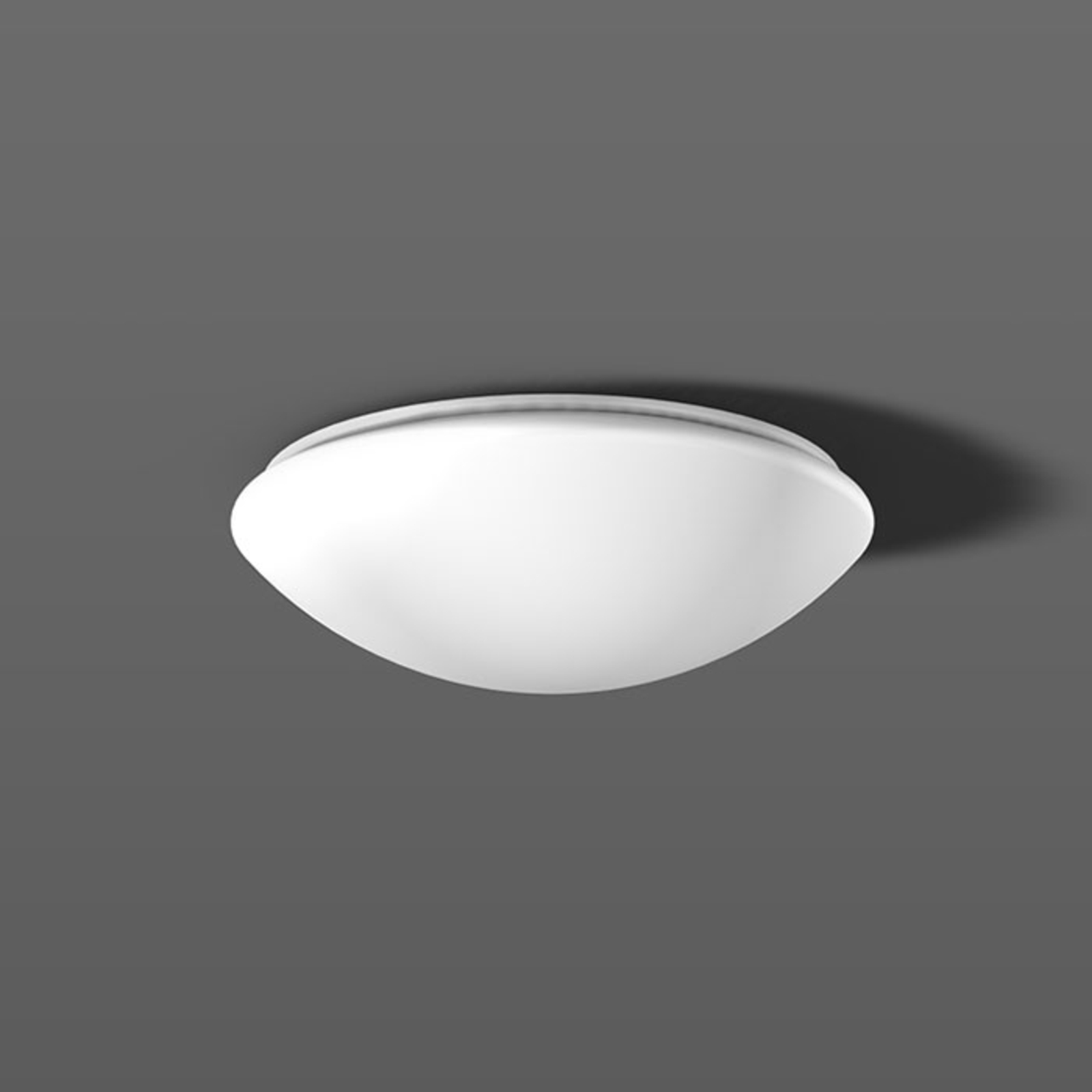 RZB Flat Polymero LED ceiling light IK10 DALI