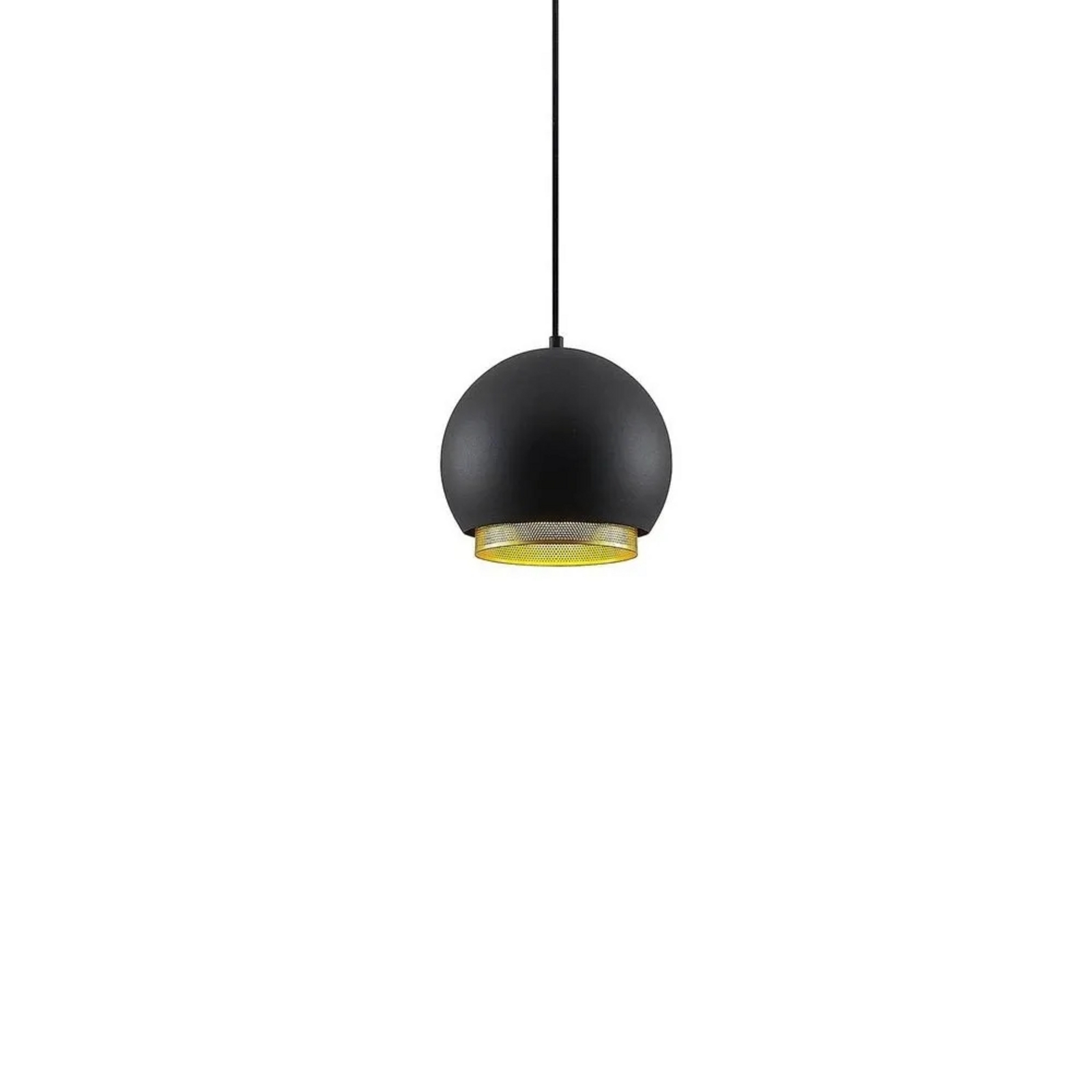 Sivaniel Závěsná Lampa Ø25 Black/Gold - Lucande