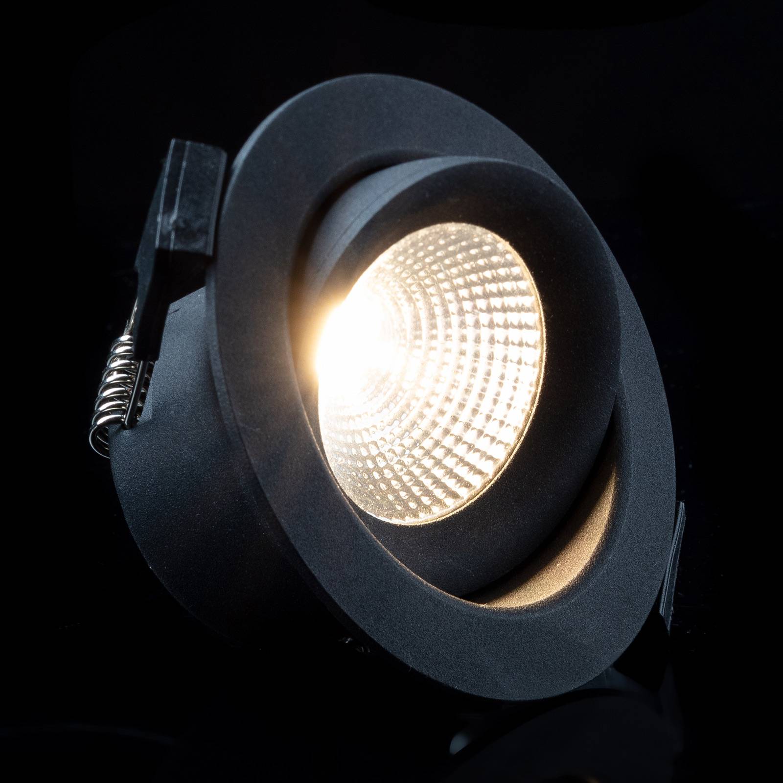 The Light Group SLC One 360° luminaire encastrable LED noir 2.700K