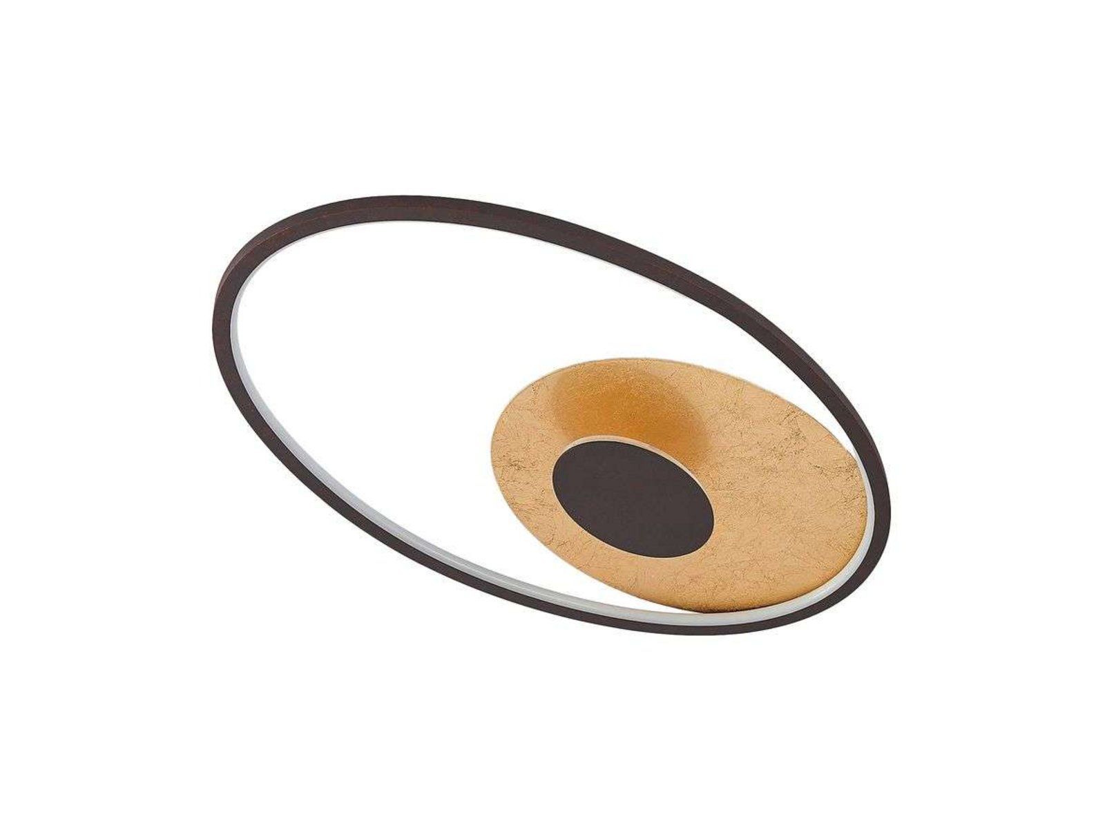 Feival LED Ceiling Lamp L61 Rust/Gold - Lindby