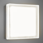 Briq 02 square LED wall light